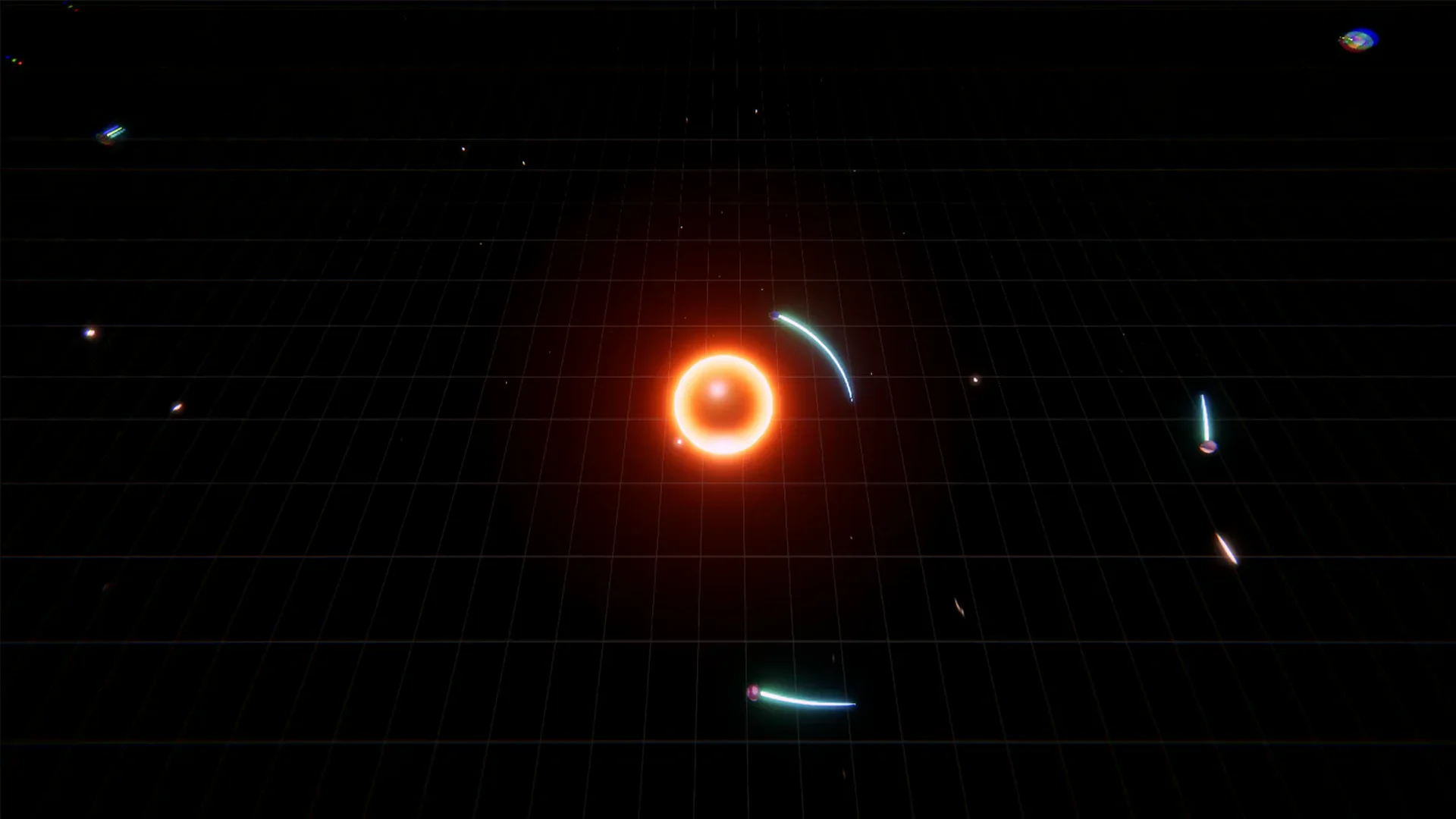Gameplay du jeu avec une vue globale