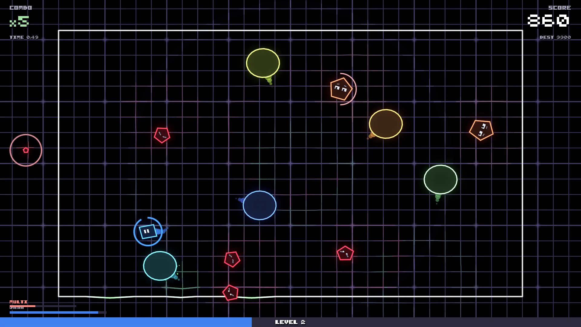 Un power-up peut changer toute la partie : ici le multiball