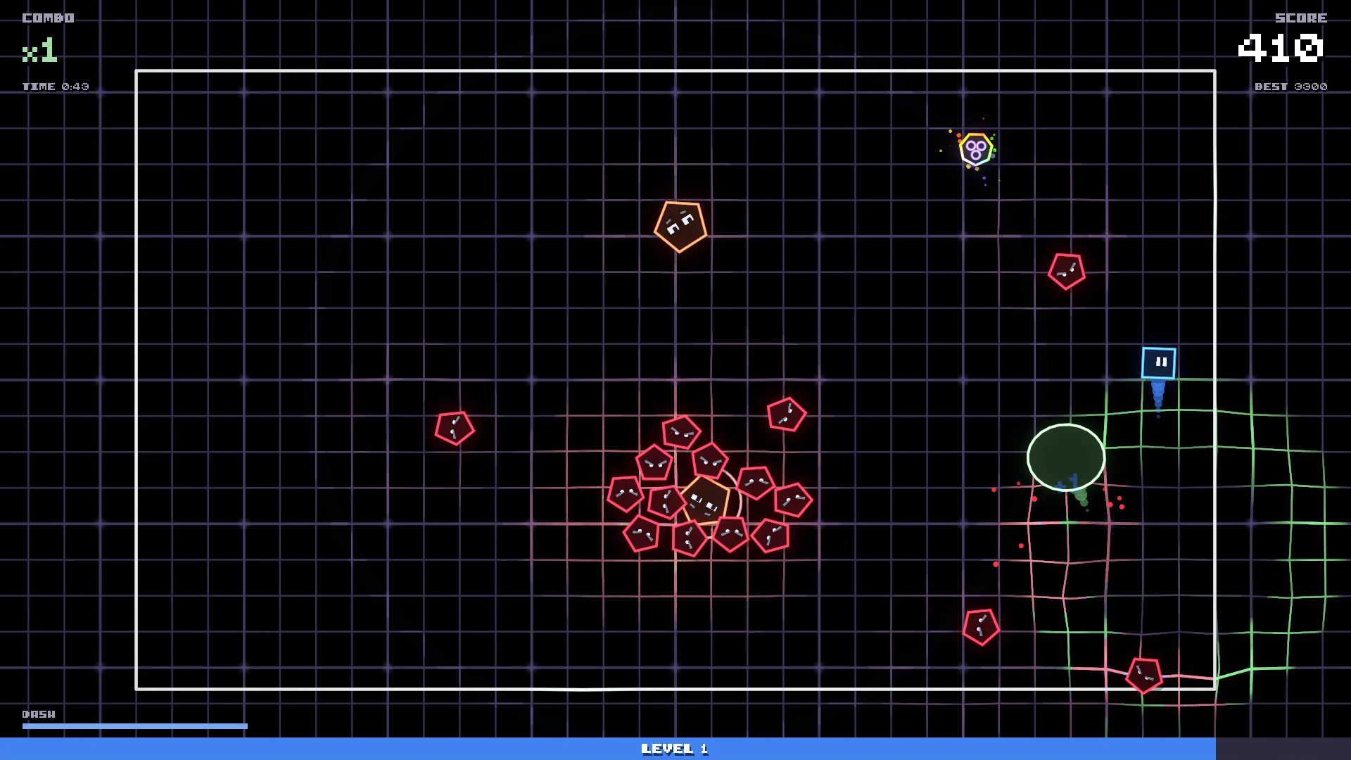 Reflectron, capture du jeu